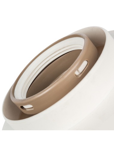 Адаптер котла STOUT Ø80/80 для подключения раздельных труб (Bosch)