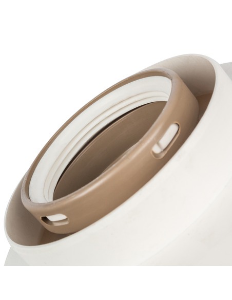 Адаптер котла STOUT Ø80/80 для подключения раздельных труб (Bosch)