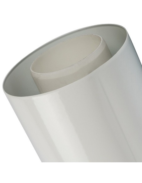 Труба с наконечником STOUT Ø60/100 - 854мм оголовок из пластика конденсац.