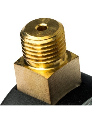 Манометр STOUT 50 мм, 1/4", 0-10 бар, радиальный