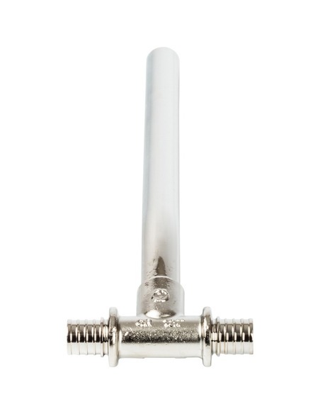 Трубка для подключения радиатора Т-образная STOUT 16/250 для труб из сшитого полиэтилена