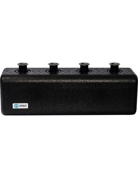 Распределительный коллектор STOUT 2 контура DN 25 с гидроразделителем