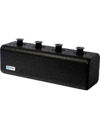 Распределительный коллектор STOUT 2 контура DN 25 с гидроразделителем