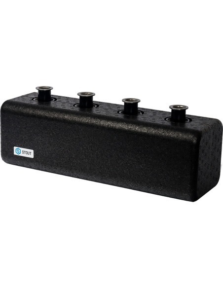 Распределительный коллектор STOUT 2 контура DN 25 с гидроразделителем