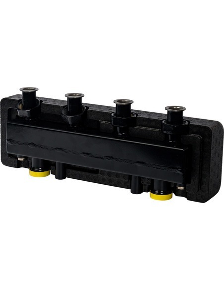 Распределительный коллектор STOUT 2 контура DN 25 с гидроразделителем