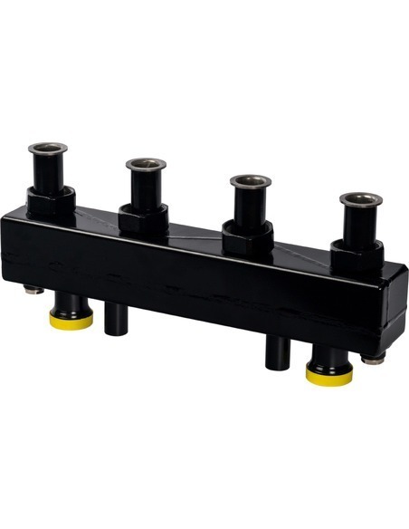 Распределительный коллектор STOUT 2 контура DN 25 с гидроразделителем