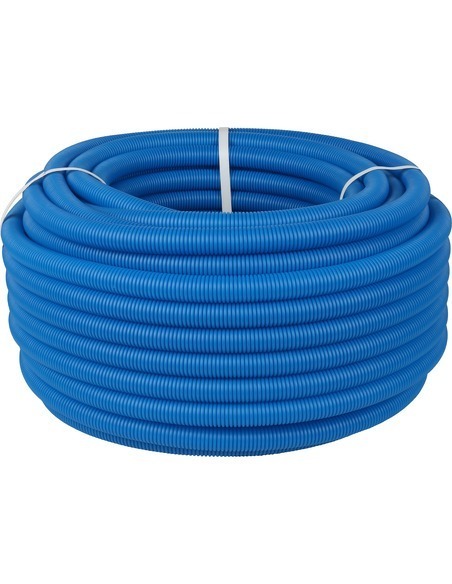 Труба гофрированная STOUT 32 мм для труб 25 мм синяя