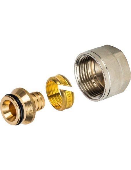 Фитинг компрессионный STOUT для труб PEX 16х2,2х3/4"