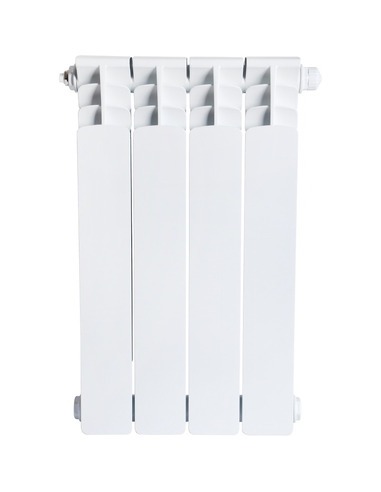 Биметаллический радиатор STOUT Space 500 х4 нижн. подкл.