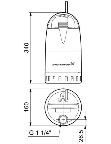 Насос дренажный Grundfos Unilift CC 9 A1