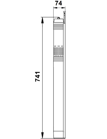 Насос скважинный Grundfos SQ 1-50