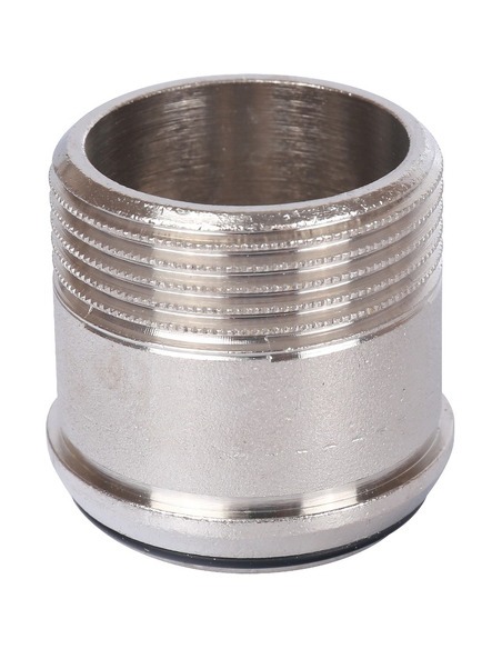 Разъемное соединение "американка" никелированное STOUT 1 1/4" ВР-НР угловое (o-ring)