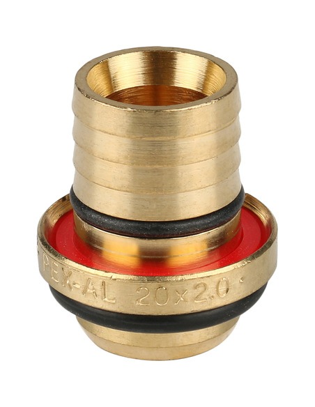 Тройник переходной STOUT 20x20x16 для металлопластиковых труб обжим