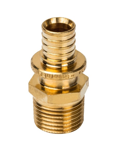 Переходник STOUT 16x1/2" НР для труб из сшитого полиэтилена