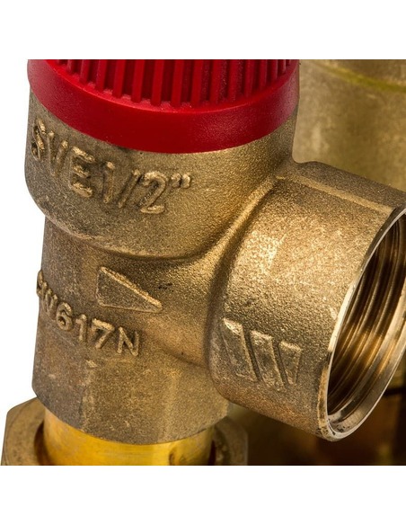 Группа безопасности котла Watts KSG 30/ISO 2, 3bar до 50 кВт в теплоизоляции