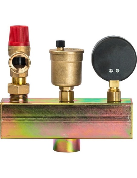 Группа безопасности котла Watts KSG 30/ISO 2, 3bar до 50 кВт в теплоизоляции