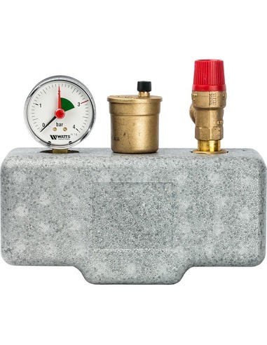 Группа безопасности котла Watts KSG 30/ISO 2, 3bar до 50 кВт в теплоизоляции