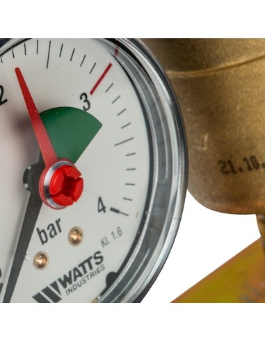 Группа безопасности котла Watts KSG 30/ISO 2, 3bar до 50 кВт в теплоизоляции