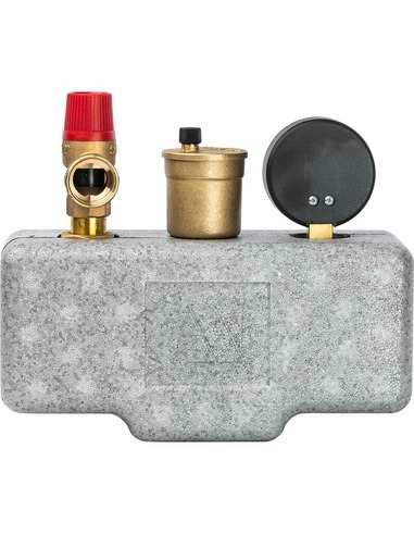 Группа безопасности котла Watts KSG 30/ISO 2, 3bar до 50 кВт в теплоизоляции