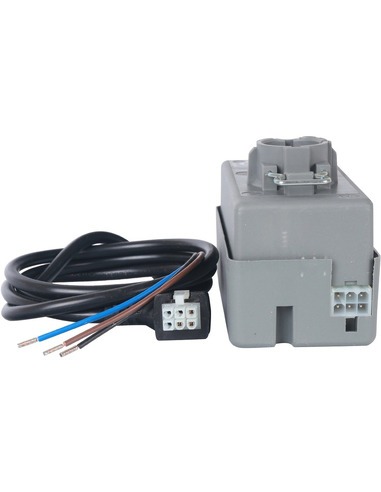 Клапан трехходовой зональный STOUT 3/4" НР с сервоприводом 230V, Kvs 8