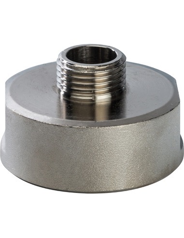 Переходник никелированный STOUT 1 1/2"х1/2" ВР-НР