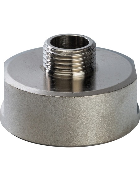 Переходник никелированный STOUT 1 1/2"х1/2" ВР-НР