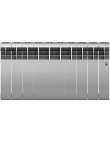 Биметаллический радиатор Royal Thermo BiLiner Silver Satin 350 х10