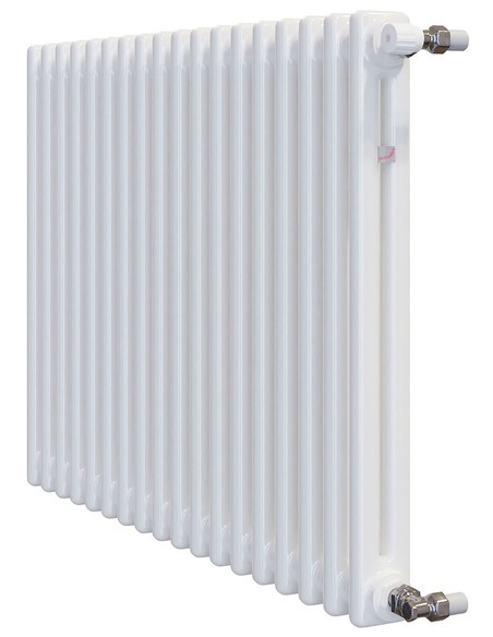 Радиатор трубчатый Zehnder Charleston 2056/18 1270/7610 1/2" RAL9016 (кроншт. в компл.)