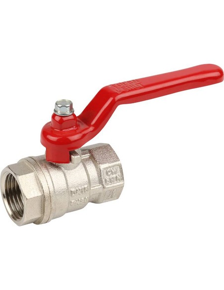 Кран шаровой STOUT стандартнопроходной 1/2" ВР-ВР (рычаг)