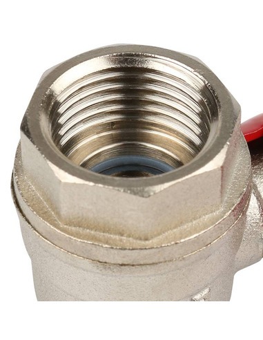 Кран шаровой STOUT стандартнопроходной 1/2" ВР-ВР (рычаг)