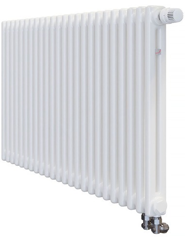 Радиатор трубчатый Zehnder Charleston 2056/24 V001/V002 1/2" RAL9016 (кроншт. в компл.)