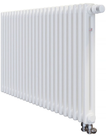 Радиатор трубчатый Zehnder Charleston 2056/24 V001/V002 1/2" RAL9016 (кроншт. в компл.)