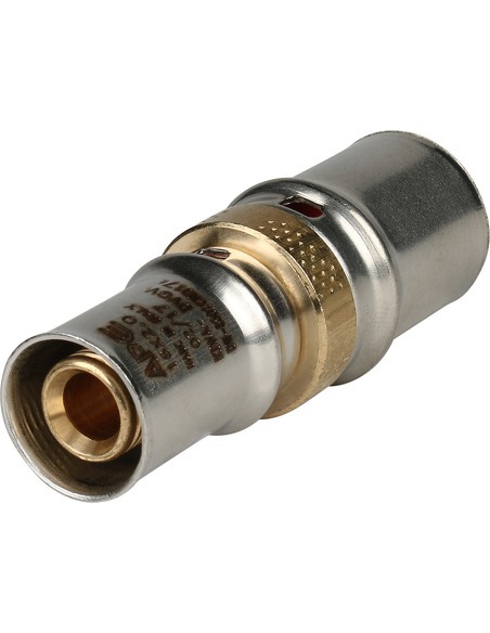 Муфта переходная STOUT 20х16 для металлопластиковых труб пресс