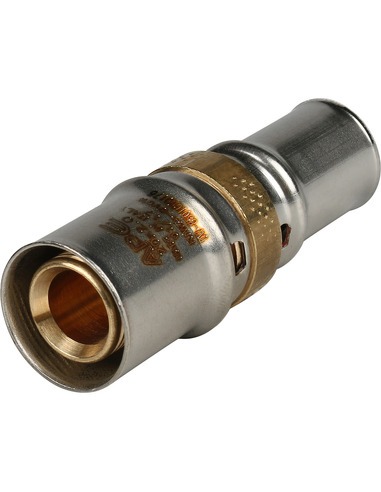 Муфта переходная STOUT 20х16 для металлопластиковых труб пресс