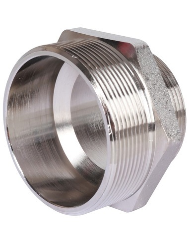 Ниппель переходной никелированный STOUT 2 1/2"х2" НР