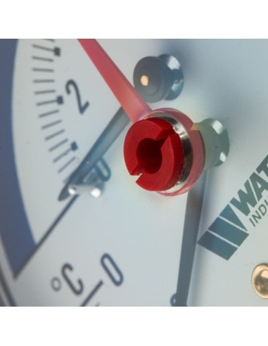 Термоманометр Watts F+R818 TMAP 80 мм, 0-120ºС, 0-10 бар аксиальный