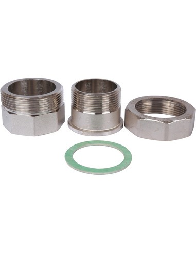 Разъемное соединение "американка" никелированное STOUT 1 1/2" ВР-НР (прокладка)