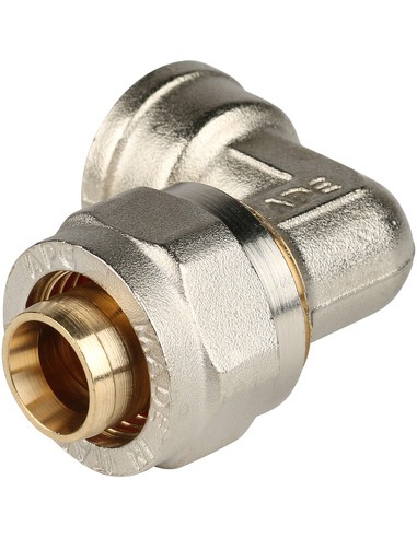 Угольник STOUT 20x3/4" ВР для металлопластиковых труб обжим