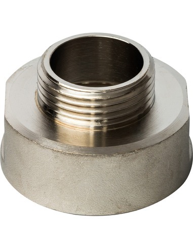 Переходник никелированный STOUT 1 1/2"х1" ВР-НР