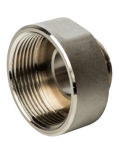 Переходник никелированный STOUT 1 1/2"х1" ВР-НР