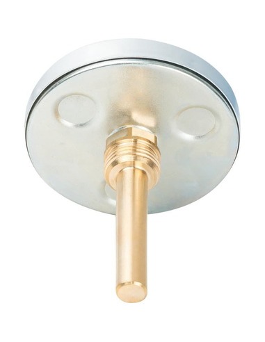 Термометр биметаллический Watts F+R801 OR 80 мм, 0-120ºС погружной, гильза 100 мм