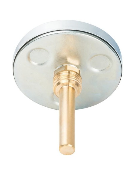 Термометр биметаллический Watts F+R801 OR 80 мм, 0-120ºС погружной, гильза 100 мм