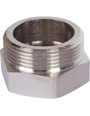 Разъемное соединение "американка" никелированное STOUT 1 1/4" ВР-НР (прокладка)