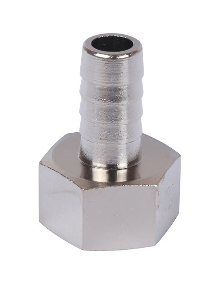 Штуцер никелированный STOUT 1/2"х14 ВР  Штуцер никелированный STOUT 1/2"х14 ВР