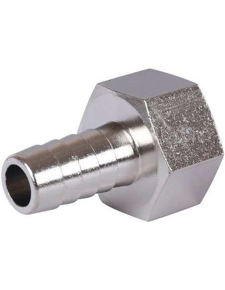 Штуцер никелированный STOUT 1/2"х14 ВР  Штуцер никелированный STOUT 1/2"х14 ВР