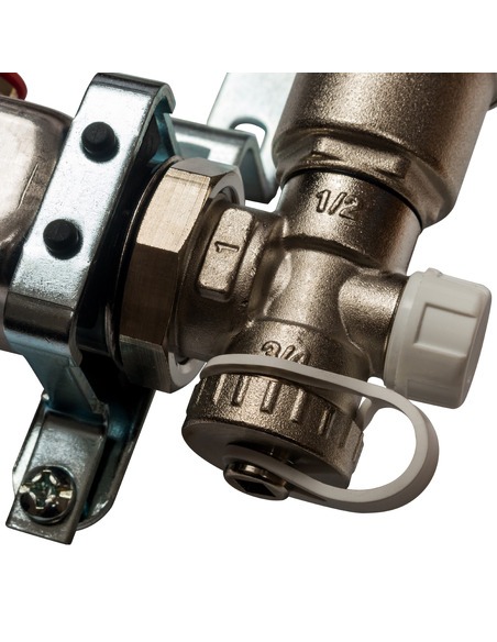 Коллектор STOUT из нержавеющей стали в сборе без расходомеров 10 вых.