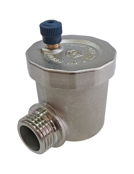 Автоматический воздухоотводчик STOUT 1/2" угловой new