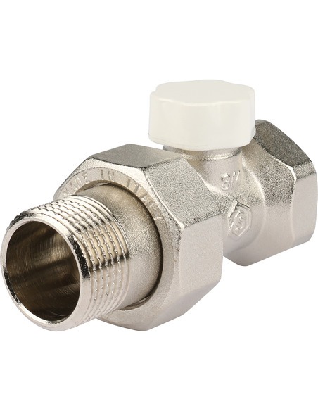 Клапан запорно-балансировочный STOUT 3/4" прямой