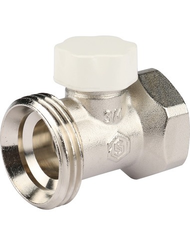 Клапан запорно-балансировочный STOUT 3/4" прямой