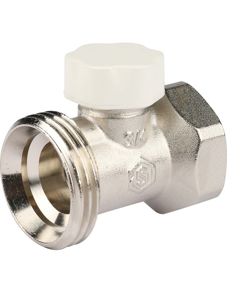 Клапан запорно-балансировочный STOUT 3/4" прямой